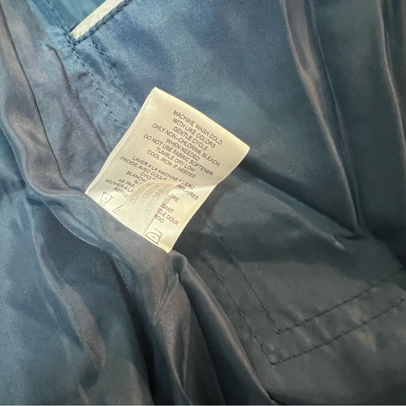 Calvin Klein Peacock Color Quilted Chevron Jacket - Size Small - Duplicate - Picture 13 of 15